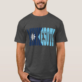 T-shirt Nouveau modèle de drapeau du Minnesota 2023