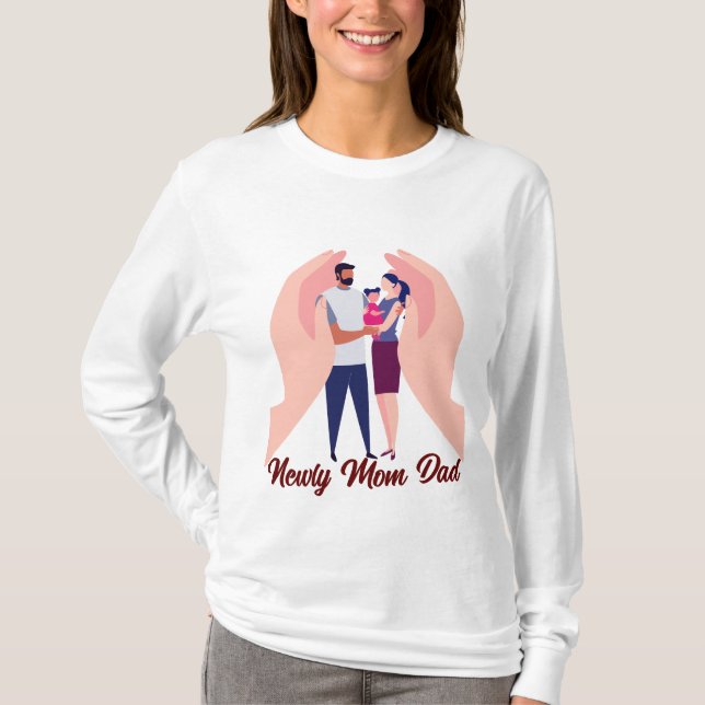 T-SHIRT NOUVEAU MOM PAD (Devant)