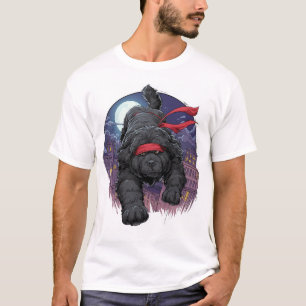 T-shirt Nouveau Ninja � Gros Chien Furtif