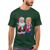 NOUVEAU Noël 2024 - Trump et Père Noël célèbrent