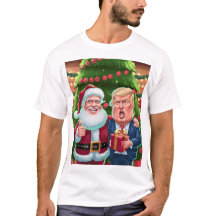 NOUVEAU Noël 2024 - Trump et Père Noël célèbrent