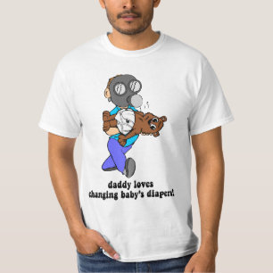T-shirt Nouveau papa drôle