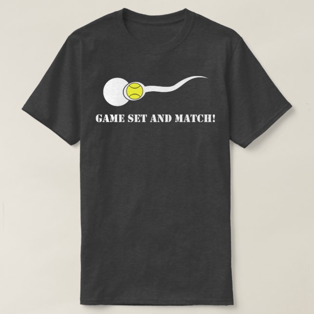 T-shirt Nouveau papa Joueur de tennis cadeau (Design devant)