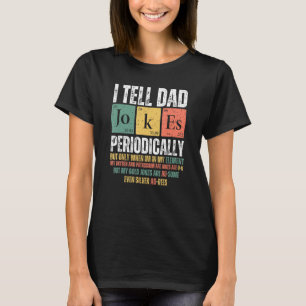 T-shirt Nouveau papa plaisante périodiquement, mais seulem