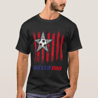 T-shirt Nouveau papa pour la première fois à être Soccer p