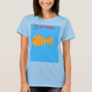 T-shirt Nouveau plat poisson gras chat ami femmes