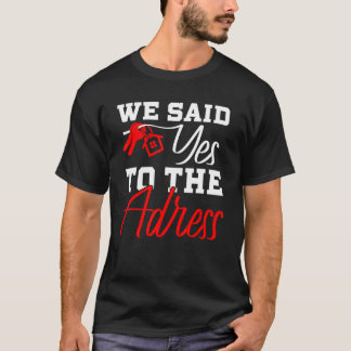 T-shirt Nouveau Propriétaire Premier Acheteur De Maison No