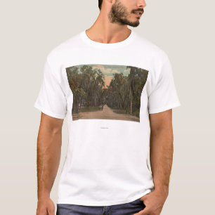 T-shirt Nouveau Smyrna, la Floride - vue de magnolia
