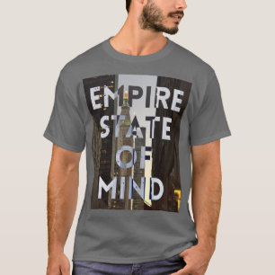 T-shirt nouveau-York-ville-empire-état-de mind