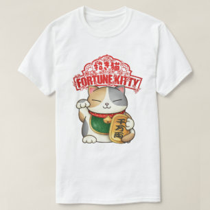 T-shirt Nouvel an chinois Calico Lucky Chat