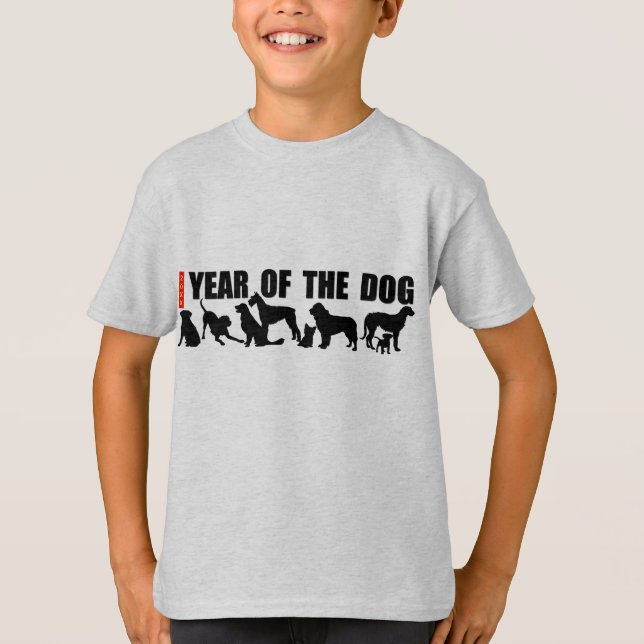 T-shirt Nouvel An chinois du chien KT (Devant)