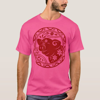 T-shirt Nouvel An Chinois Du Cochon CNY Nouvel An Lunaire