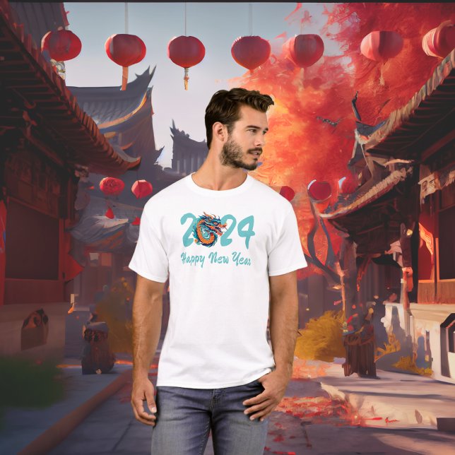 T-shirt Nouvel An chinois du dragon Cadeau chinois Zodiac (Créateur téléchargé)