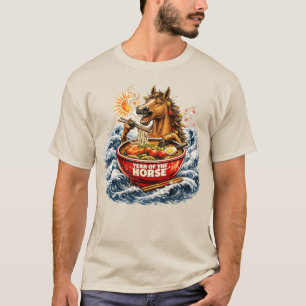 T-shirt Nouvel An Chinois du zodiaque de l'année du Cheval