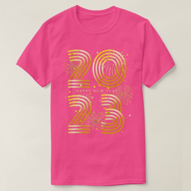 T-shirt Nouvel An Eve Party Fournitures Enfants NYE 2023 H (Design devant)