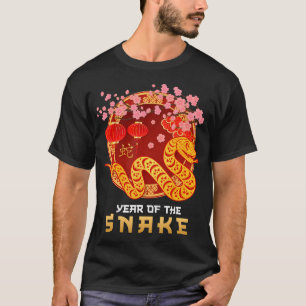 T-shirt Nouvel An Lunaire Bonne Année Chinoise Du Serpent