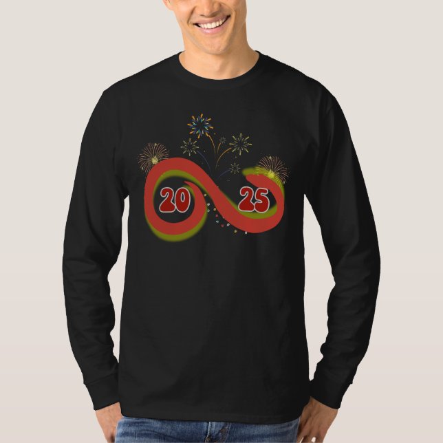T-shirt Nouvel an lunaire chinois 2025 (Devant)