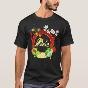 T-shirt Nouvel An Lunaire Vietnamien Phuc Loc Tho 2022 Déc