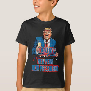 T-shirt Nouvel An Nouveau Président Funny Trump 2025 Prene