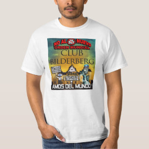 T-SHIRT NOUVEL ORDRE MONDIAL BLANC
