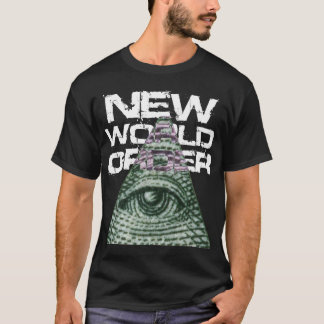 T-shirt Nouvel ordre mondial tout l'oeil voyant