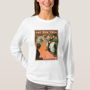 T-shirt Nouvelle affiche gaie de théâtre de monsieur de