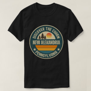 T-shirt Nouvelle-Alexandrie, Pennsylvanie
