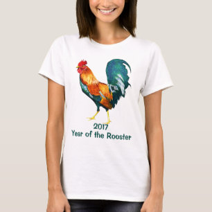 T-shirt Nouvelle année chinoise du coq 2017