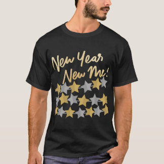 T-shirt Nouvelle Année Nouveau Moi, Bonne Année 2025 Festi