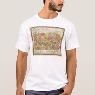 T-shirt Nouvelle carte de la Pennsylvanie 2