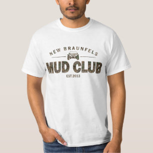 T-shirt Nouvelle chemise de Camo de club de boue de
