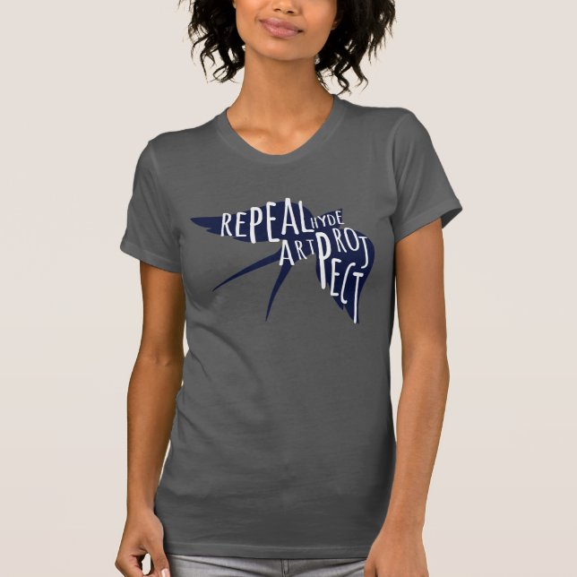 T-shirt Nouvelle chemise de logo (Devant)