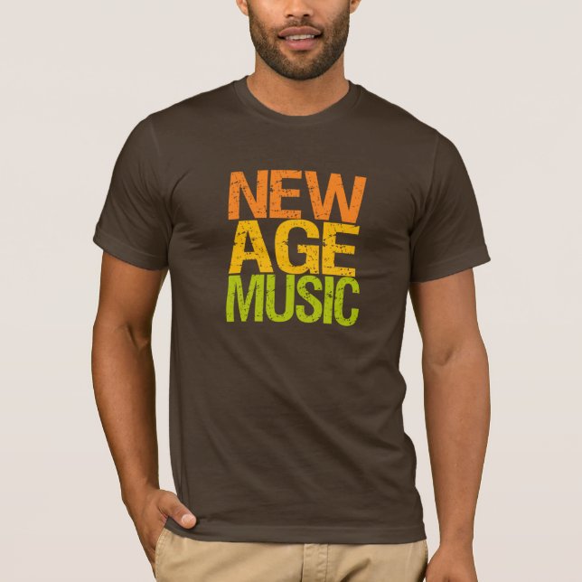 T-shirt Nouvelle chemise de musique d'âge - choisissez le (Devant)