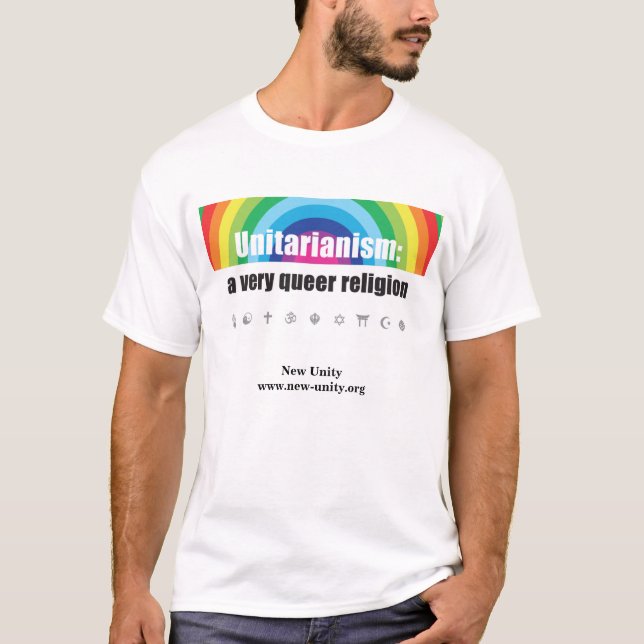 T-shirt Nouvelle chemise "de religion étrange" d'unité (Devant)