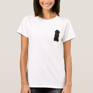 T-shirt Nouvelle-Écosse graphique noir pour femmes