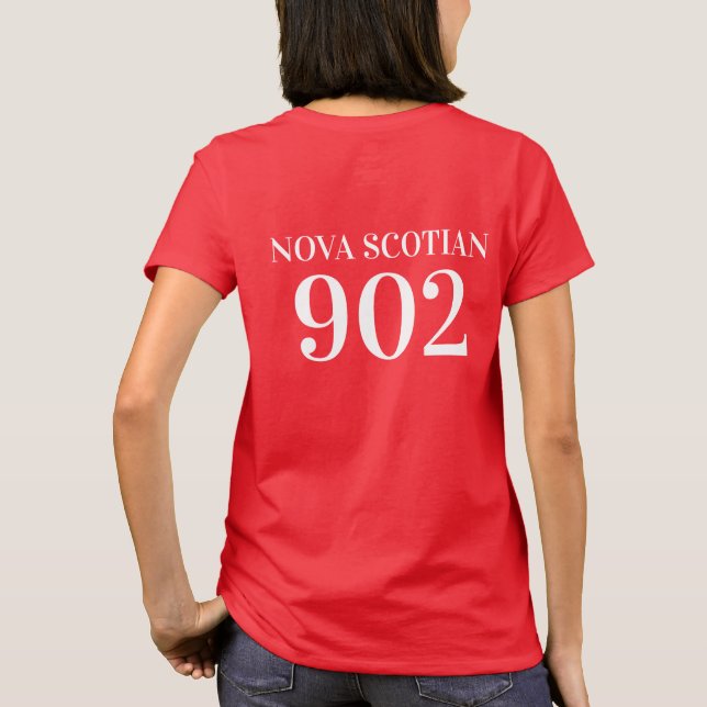 T-shirt Nouvelle-Écosse Nouvelle-Écosse 902 (Dos)