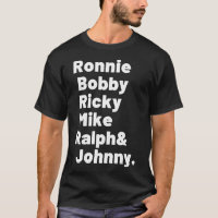 Nouvelle édition Ronnie, Bobby, Ricky, Mike, Ralph