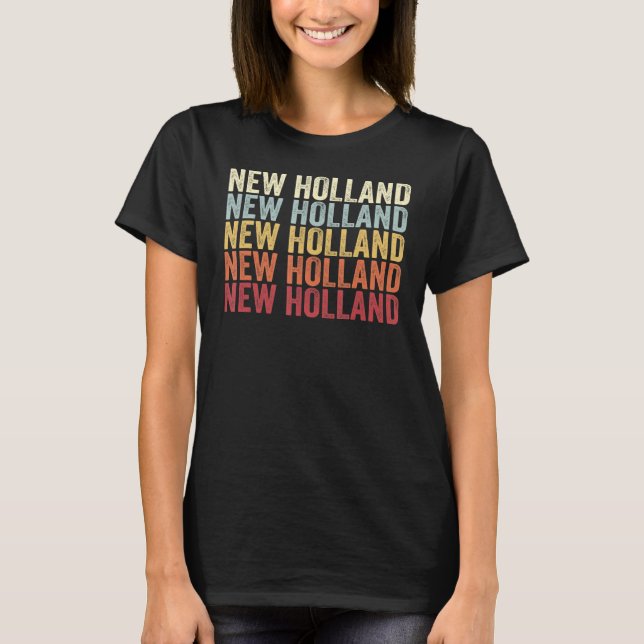 T-shirt Nouvelle-Hollande Pennsylvanie Nouvelle-Hollande P (Devant)