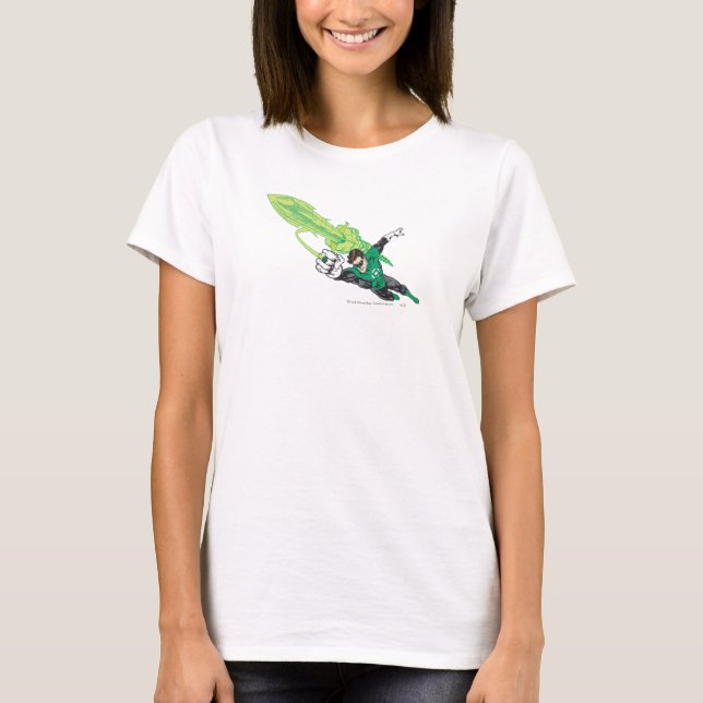 T-shirt Nouvelle lanterne verte 5 (Devant)