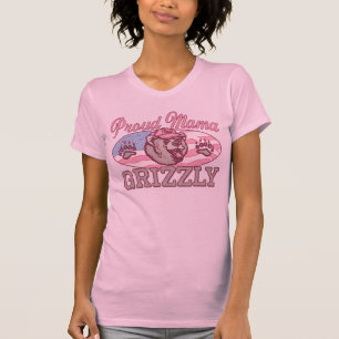T-shirt Nouvelle maman fière Grizzly