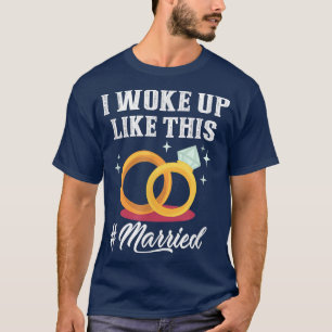 T-shirt Nouvelle Mariée Nouvelle Femme Maris Je Me Suis Ré