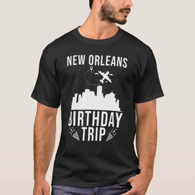 T-shirt Nouvelle-Orléans Anniversaire Nouvelle-Orléans Voy (Devant)