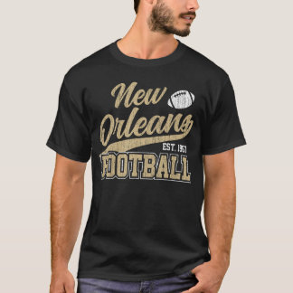 T-shirt Nouvelle-Orléans Fan de l'équipe de football en dé