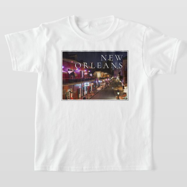 T-shirt Nouvelle-Orléans, Louisiane | Le Quartier Français (Poser)