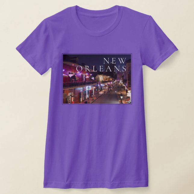 T-shirt Nouvelle-Orléans, Louisiane | Le Quartier Français (Poser)