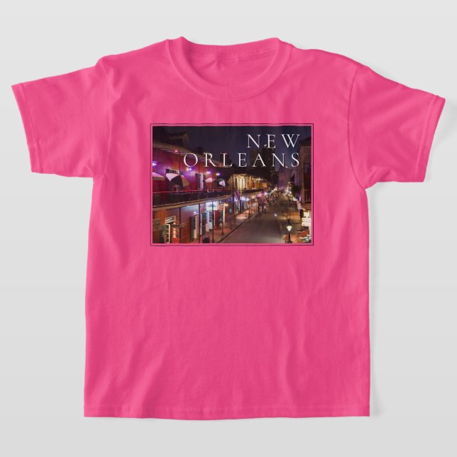 T-shirt Nouvelle-Orléans, Louisiane | Le Quartier Français (Poser)
