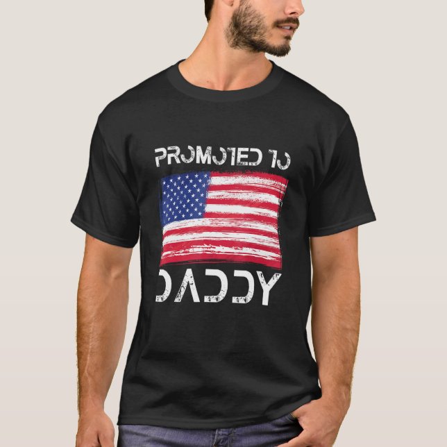T-shirt Nouvelle première fois papa police application de  (Devant)