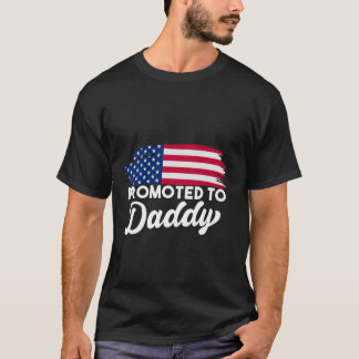T-shirt Nouvelle première fois papa police police applicat