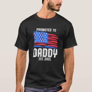 T-shirt Nouvelle première fois papa police police applicat