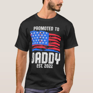 T-shirt Nouvelle première fois papa police police applicat